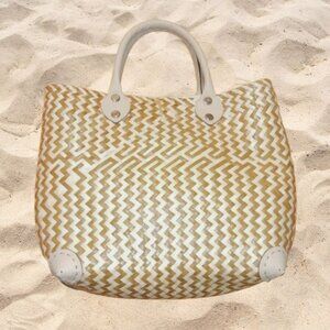 Natural Straw Tote - Beach / Pool / Summer / Vacation